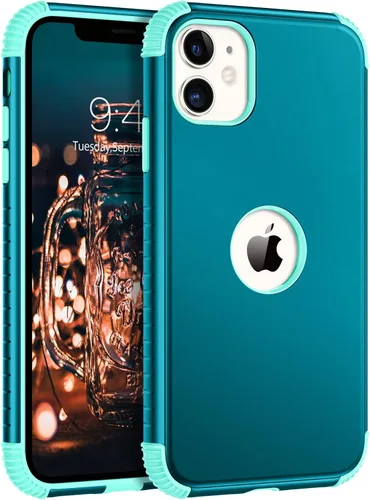 Miniatura 10 de BENTOBEN para iPhone 12 Funda, Funda para Teléfono iPhone 12 Pro, Resistente 2 en 1 Protección Completa Rugosa a Prueba de Golpes Híbrida