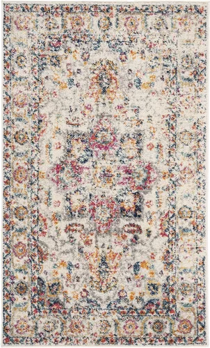 Miniatura 14 de Safavieh MAD603D - Tapete con diseño de medallón desgastado copo de nieve, colección Madison, no suelta pelos, fácil de cuidar, vestíbulo, alto