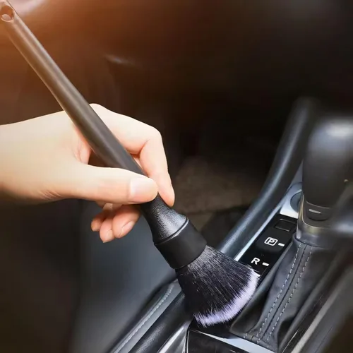 Miniatura 6 de Juego de cepillos para detalles de automóvil ultrasuaves, cepillos de limpieza sin arañazos para interior y exterior, rejillas de ventilación