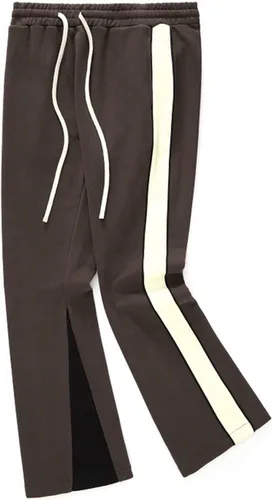 Miniatura 46 de Pantalones deportivos de gamuza sintética para mujer, pantalones de baile acampanados para hombre