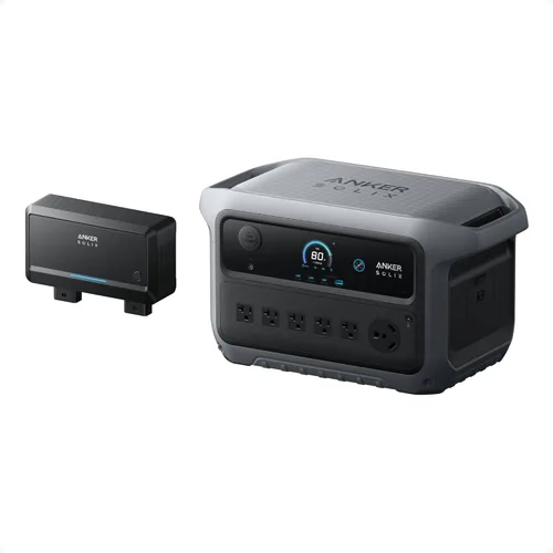 Miniatura 15 de Anker SOLIX C2000 Gen 2 Estación de energía portátil con panel solar bifacial de 200 W, generador solar de 2,400 W (pico 4,000 W), carga completa