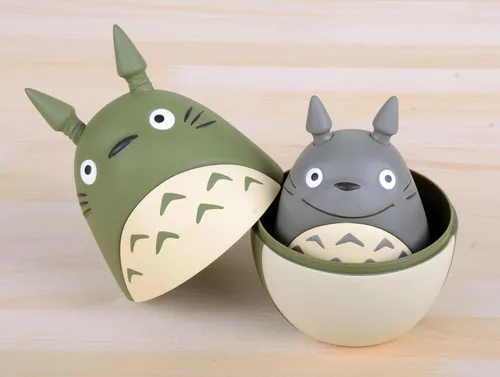 Miniatura 10 de Ensky - My Neighbor Totoro - Muñecas anidadas de Totoro - Mercancía oficial de Studio Ghibli