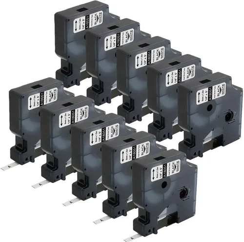 Miniatura 10 de Etiquetas termocontraíbles industriales compatibles de repuesto para DYMO 18055 Tubo de 1/2 pulgada para DYMO Rhino 5200 4200 5000 6000