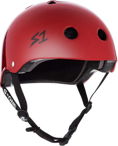 Miniatura 10 de Casco S1 Lifer para patinaje en monopatín, BMX y patinaje sobre ruedas Brillo rosa intenso
