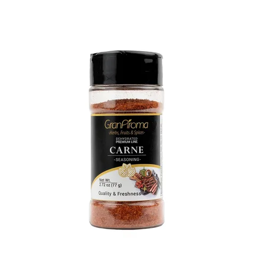 GranAroma Condimento Carne, mezcla de especias auténtica, delicioso sabor, frotaciones secas y platos de carne (2.72 onzas)