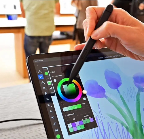Miniatura 4 de Slim Pen 2 compatible con Microsoft Surface Pro 8 Pro 9 Pro X Pro 10, lápiz digital compatible con Surface Laptop Studio, precisión y escritura
