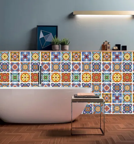 Miniatura 7 de Papel tapiz retro impermeable para despegar y pegar, papel de pared autoadhesivo extraíble marroquí, papel de contacto apto para inquilinos
