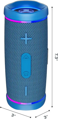 Miniatura 2 de TREBLAB HD77 - Altavoz Bluetooth portátil - Potente sonido de 360°, audio de 30 W con graves impactantes, batería de 20 horas, IPX6 impermeable, a
