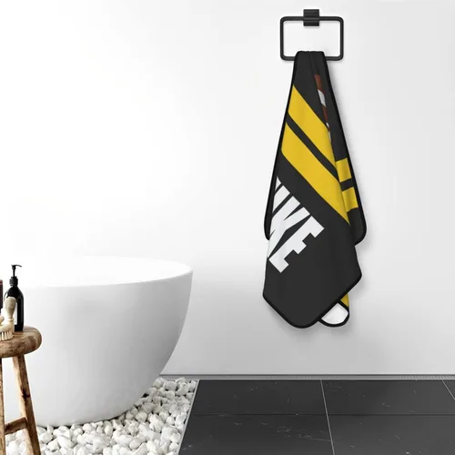 Miniatura 2 de Toalla de playa de fútbol personalizada para hombres, mujeres y niños, toallas de piscina de fútbol de 30 x 60 pulgadas, 33 x 52 pulgadas, toalla