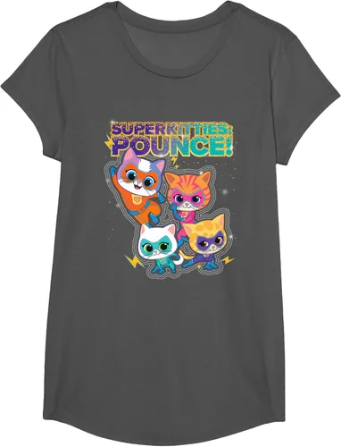 Miniatura 37 de Disney Junior SuperKitties Pounce! Camiseta de equipo completo, talla S