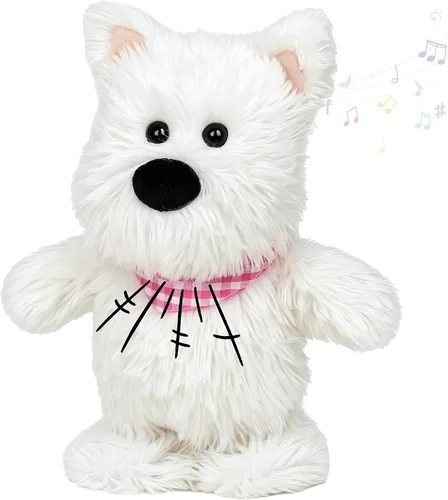 Miniatura 19 de Hopearl Muñeca negra que habla y canta, repite lo que dices, muñeca negra que camina, juguete animado interactivo, eléctrico, regalo de peluche