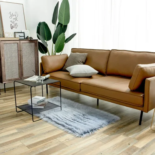 Miniatura 111 de Ashler Home Deco - Tapete de pelo sintético de oveja, mullido, suave, de 2 x 3 pies, lavable a máquina, dormitorio, habitación de los niños, sala