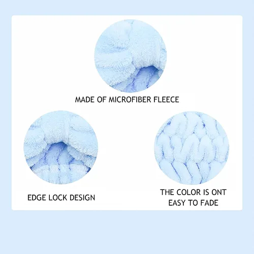 Miniatura 3 de Chloven 7 piezas de pajarita de microfibra de gran tamaño, diadema de maquillaje facial, diadema grande con lazo cosmético, banda elástica ajustable