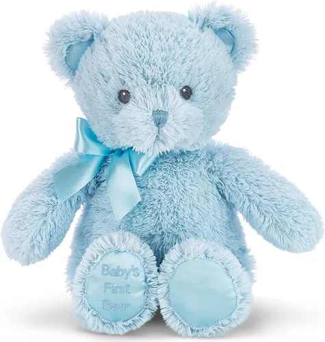 Bearington Oso de Peluche Azul - 12" Esponjoso y Tierno Mi Primer Compañero Oso de Peluche con Felpa Premium y Pelaje Suave - Adorable Animal de