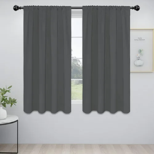 Miniatura 137 de Easy-Going - Cortinas opacas con bolsillo para varilla para el dormitorio, cortinas para ventanas que oscurecen la habitación o la sala de estar