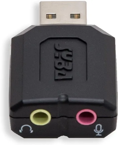Miniatura 7 de Syba Adaptador de sonido estéreo USB externo para Windows, Mac, fuente de audio adicional de Linux con conector de micrófono de audio de 0.138 in