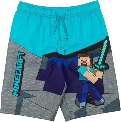 Miniatura 4 de Minecraft Zombie Steve Mobs - Traje de baño de 3