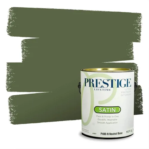 Miniatura 1567 de Prestige Paints - pintura de exterior y pintura de imprimación en una, E100-T-6006-10AVP