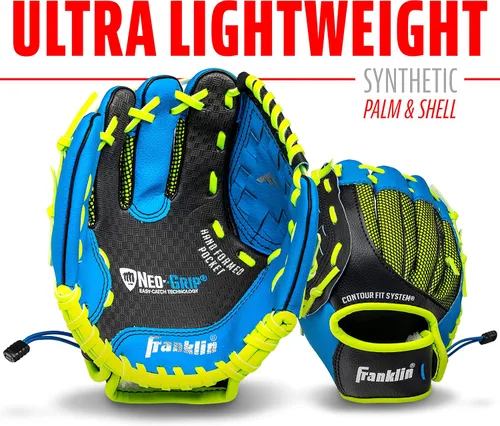 Miniatura 4 de Guantes Franklin Sports con agarre, para T-ball (9.0 pulgadas)