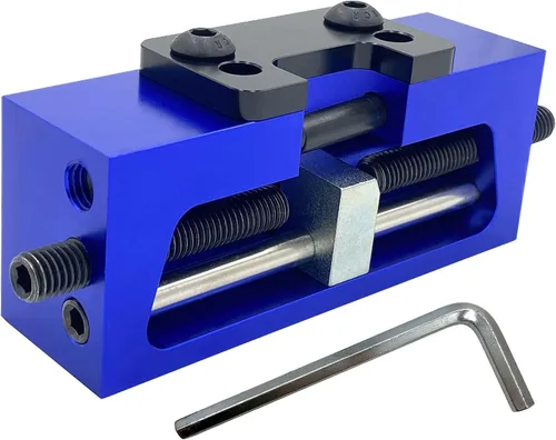 Herramienta universal de empuje de vista de pistola para Glock 1911 Sig Springfield y otros pistola para mira delantera o trasera Azul