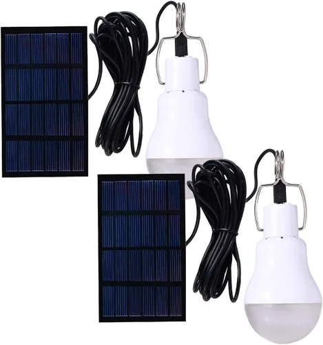 Miniatura 11 de Lámpara solar con control remoto, luces LED portátiles, panel de energía solar, iluminación LED para campamento, tienda de campaña, pesca nocturna