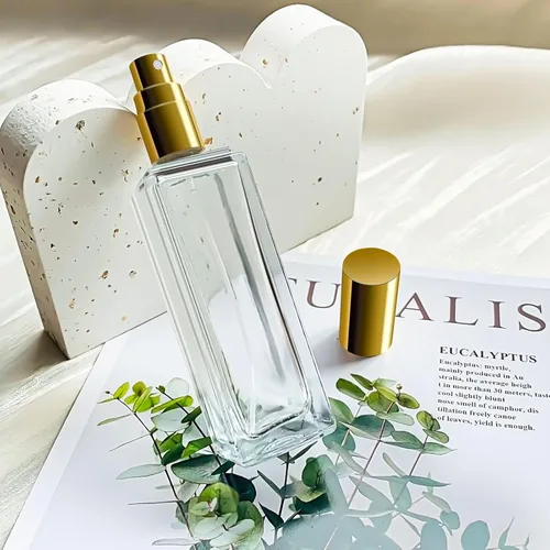 Miniatura 3 de Botella atomizadora de vidrio de 1.0 fl oz, botellas de perfume de 1 oz vacías, atomizador de vidrio, botella atomizador de viaje pequeña recargable
