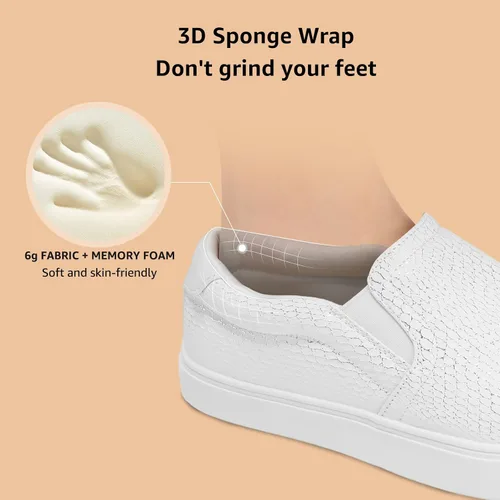 Miniatura 4 de STQ Slip On Shoes for Women Comfort Fall Loafers Soft Business Casual Sneakers