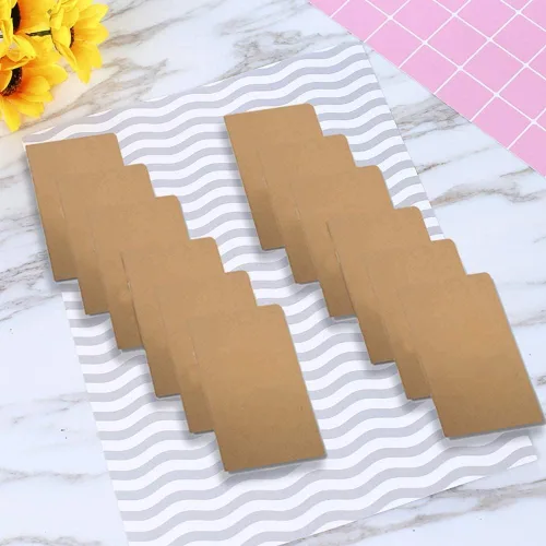Miniatura 3 de Yansanido 24 cuadernos de bolsillo con tapa marrón de 5.5 x 3.5 pulgadas, 32 hojas (64 páginas), páginas en blanco, papel de 2.47 oz/m² (24)