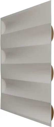 Miniatura 90 de Ekena Millwork 19 5/8 pulgadas de ancho x 19 5/8 pulgadas de alto, Naomi EnduraWall decorativo 3D panel de pared, Satin Hunt Club Verde