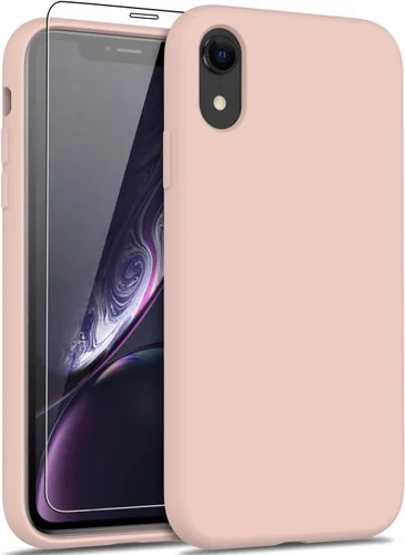 Miniatura 59 de bemal Funda para iPhone 14 Pro con protector de pantalla, silicona líquida de ajuste delgado, forro de microfibra suave, diseñada para mujeres