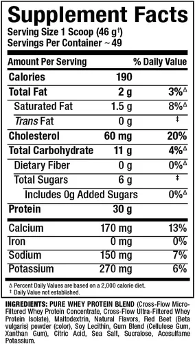 Miniatura 4 de ALLMAX Classic ALLWHEY, Fresa - 5 lb - 30 gramos de proteína por cucharada - Sin gluten - Aprox. 49 porciones