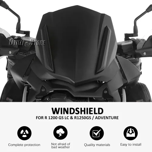Miniatura 4 de Para BMW R1250GS R 1250 GS ADV R 1200 GS LC Adventure R1200GS LC Parabrisas delantero Carenado Parabrisas Accesorios de motocicleta Deflectores