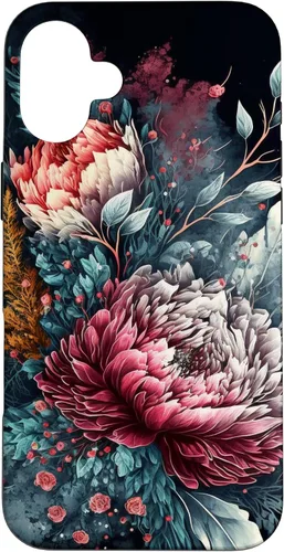 Miniatura 23 de Winter Floral Flower Design Case for iPhone 17