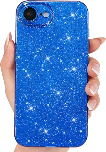 Miniatura 25 de Svanove Funda para iPhone 11 con Purpurina, Brillante Femenina Linda con Brillo Resplandeciente Reluciente Luminosa Funda de Teléfono para Mujeres