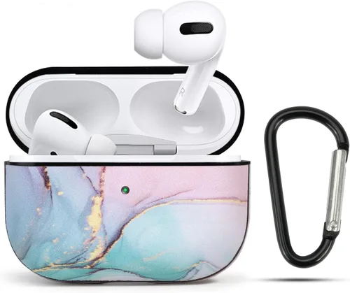 Miniatura 5 de Funda para Airpods Pro, para Airpods Pro, accesorios de piel, patrón deportivo para Airpod Pro, funda de carga de cuero para AirPods Pro, fútbol