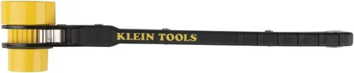 Miniatura 4 de Klein Tools KT151T Lineman's - Llave de trinquete con diseño de perno, 3/4 pulgadas, 13/16 pulgadas, 1 pulgada x 1-1/8 pulgadas, combinación