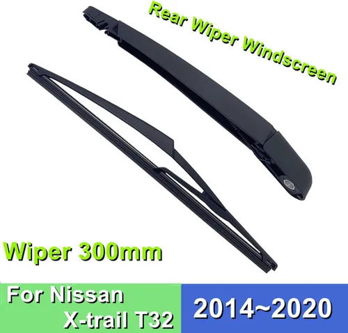 Miniatura 2 de BORATO 12"/300mm Car Windshield Windscreen Rear Wiper Blade，For Nissan X-trail T32 2014 2015 2016 2017 2018 2019 2020