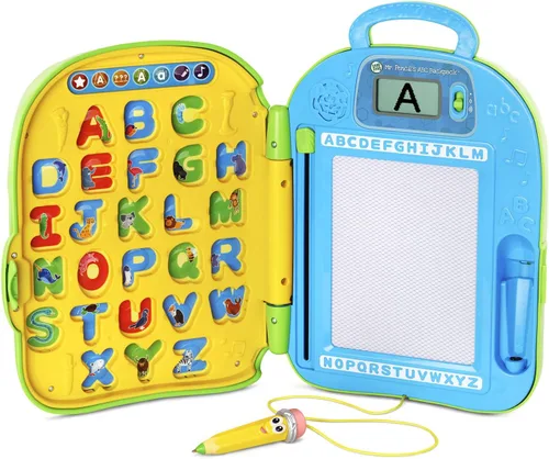 Miniatura 4 de LeapFrog Mochila ABC de Mr. Pencil (embalaje sin frustración), color verde