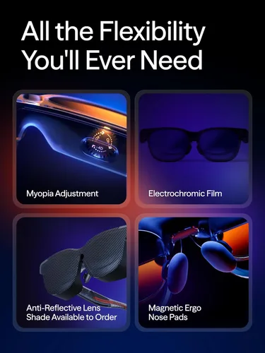 Miniatura 7 de VITURE Lentes Luma Ultra AR de 152 pulgadas, soporte completo 6Dof, gestos de mano AR, 52° FOV, 1500 Nits, lentes XR para iPhone 17/16/15, Android
