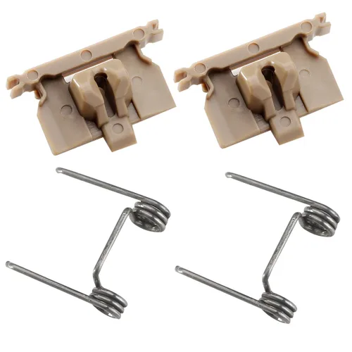 4 piezas de tensión de resorte y reemplazo de cabeza oscilante bloque guía de plástico lengua seguidor para WahL Magic Clip 8148/8504/8591/1919