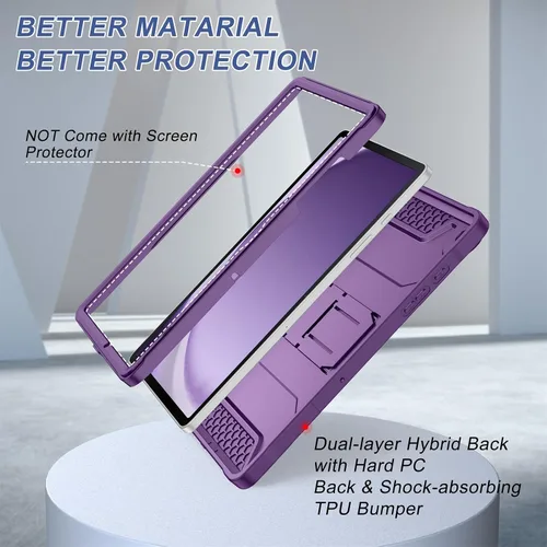 Miniatura 5 de Funda Soke para Samsung Galaxy Tab A9 Plus 2023, con soporte incorporado, funda protectora resistente a golpes para Galaxy Tab A9+ de 11 pulgadas