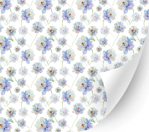 Miniatura 8 de HTV4U Vinilo de transferencia de calor con estampado floral (flor de acacia, 13.5 x 12 pulgadas), vinilo impreso para planchar, papel de prensa
