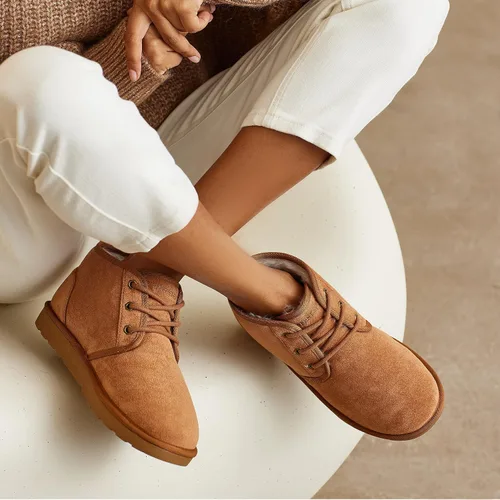 Miniatura 4 de Weestep Botas de invierno clásicas con forro de piel para mujer
