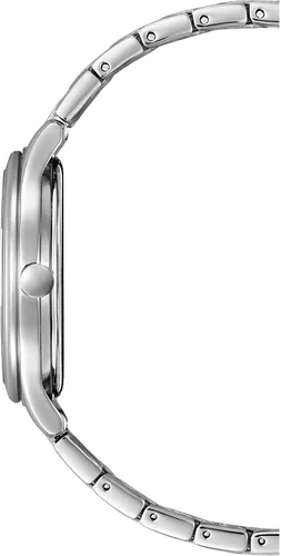Miniatura 3 de Citizen Eco-Drive Reloj elegante para mujer con esfera azul EM0500-73L, plateado, Moderno
