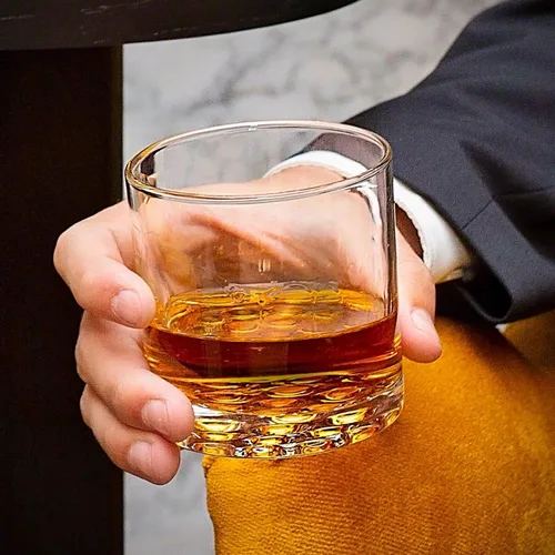 Miniatura 2 de HomeWetBar Juego de 4 vasos de licor para whisky, bourbon y cócteles. Juego perfecto para los amantes del whisky