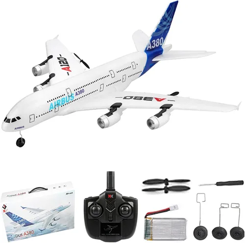 GoolRC Avión RC, WLtoys XK A120 A380 Modelo de Avión Aircar, Avión de Control Remoto 3CH 2.4G, Aeronave RC EPP de Ala Fija RTF Juguete para Adultos