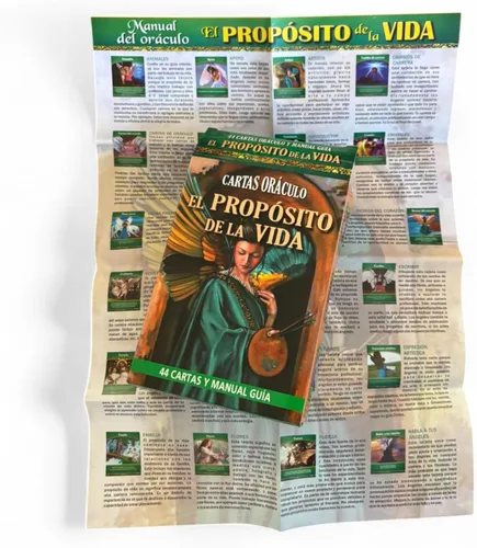 Miniatura 6 de Cartas Oraculo Proposito de la vida en español, Edición en español, principiante amigable, familiar, Propósito de la vida oráculo