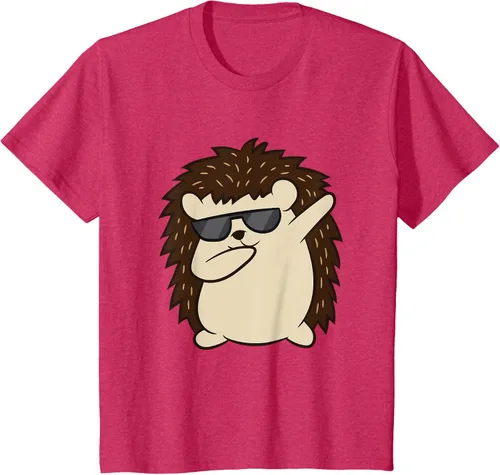 Miniatura 75 de Dabbing Hedgehog Funny Hedgehog Camiseta S