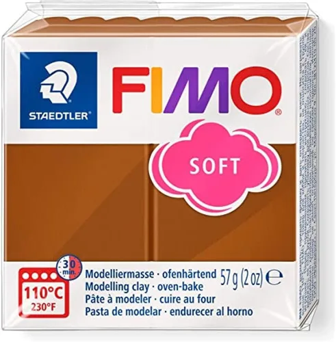 Miniatura 32 de Staedtler FIMO 8020-42 - Arcilla de polímero suave para hornear, para joyería, escultura, manualidades, mandarina