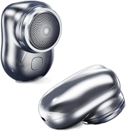 Mini-Shave - Afeitadora eléctrica portátil, maquinilla de afeitar eléctrica mejorada 2023 para hombres, afeitadora de tamaño de bolsillo, afeitadora